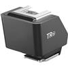 CHIZISX TTLs - Staffa di estensione per flash compatibili, per DSLR, 31 mm, sollevamento, previene ombre obiettivi, sincronizzazione ad alta velocità, inclinazione di 91°, estensione in metallo