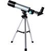 RENYUEH Telescopio astronomico, rifrattore professionale per adulti, telescopio rifrattore portatile da 50 mm per principianti e bambini, oculare Sr4mm/h20mm, lunghezza focale: 360 mm