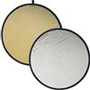 DynaSun 2in1 60cm Set Pannello Riflettente Professionale Multifunzione Pieghevole con Superficie Argento ed Oro