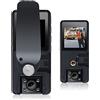 HPHPH A39 1080P Visione notturna a infrarossi Mini videocamera Full HD Dash Cam Piccola videocamera 180 gradi Wide Angle Police Bodycam(No memory,Advanced set)