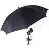 BAFOVY Studio Flash Ombrello da 33in Black Silver Reflector per la Fotografia con Doppi Strati Leggeri e Facile da Montare