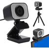 Tangxi Webcam 4K per PC, Webcam USB HD con Microfono, Plug and Play con Compensazione della Scarsa luminosità per Computer Desktop, Tablet Portatili