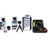 NK Pack Vision - nk-ac3056-fdr fotocamera azione ad alta definizione FHD 1080p (colore) ac3091 - 36d - Videocamera sportiva 360o + kit di accessori per camere d' azione