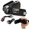 VBESTLIFE Videocamera Videocamera, Registratore per Fotocamera Digitale HD 1080p 16 MP 2,7 Pollici 270 ° Rotazione TFT 16x Fotocamera a Videocamera Zoom Digitale (BLACK)