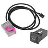 riuty Cavo di ingresso AUX, ingresso AUX per auto con CD per auto RNS-E AU 3,5 mm 32 pin ingresso linea AUX