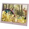 WANWEN Cornice per foto digitale Smart WiFi Cornice per foto digitale LED da 12 720P Video/Musica/Calendario/Orologio/lettore TXT Risoluzione 1280 * 800 Cornice in metallo con interfaccia HD (Color :