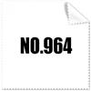 DIYthinker 5Pcs regalo fortunato No.964 Numero Nome Occhiali Panno panno di pulizia dello schermo del telefono Cleaner