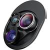 Generico SET 4 OBIETTIVI LENTI X SMARTPHONE fisheye grandangolare macro cpl fotocamera