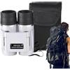 Ghjkldha Binocolo, binocolo leggero, binocolo compatto, Nano View straordinaria | chiarezza e precisione binocolo compatto Mighty Explorations Discover World Adventurers