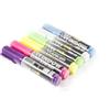 TrAdE Shop Traesio Kit 6 PENNARELLI per Lavagna Luminosa A LED RI-SCRIVIBILE Fluorescenti Fluo
