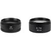 Generic Accessori per telescopi WD165 0,5X 0,7X 2,0X Obiettivo della fotocamera for microscopio con zoom stereo Lente di Barlow Oculare per telescopio(2.0X 0.7X)