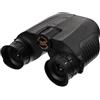 NUOBESTY Binocolo 12x25 Tascabile Nero Lente da 25mm, Antiappannamento e Riproduzione Colori Naturali, Compatto per Birdwatching e Visite Turistiche