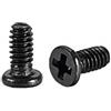 uxcell M1,4 x 3 mm, viti a testa Phillips, testa a vite nera, diametro 2,5 mm, per IBM HP, Dell, Lenovo Sony, Gateway, Acer Samsung, 100 pezzi