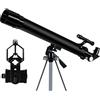 YangRy Telescope Astronomical Refractor Scope,Kids Telescope for Astronomy Beginners,Compact and Portable,Adjustable Height Tripod, Travel Telescope YangRy