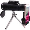YangRy Mobile Phones Monocular Telescope with Compass and Tripod,Astronomical Refractor Telescope,Mini Telescope,Durable Outdoor Application YangRy