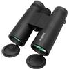 burko Binocolo portatile, telescopio, ingrandimento 10x, binocolo potente, sport all'aria aperta, caccia, viaggi, canottaggio, uccelli, telescopio impermeabile, 42 mm O