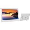 UsmAsk Spacmirrors Cornici per foto digitali Macchina pubblicitaria da 10 pollici Album elettronico LED Cornice digitale Lettore video musicale Interruttore timer Risoluzione 1024 x 600 Regalo per amici di