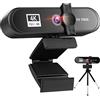 ghghnrtgefrgnhnxdf Webcam 4k 2k 1080p Full HD Web Camera with Microphone USB Web CAM for Pc Computer Video Mini Camera 4k (Size: X-Large)