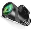 TIEOAXFT Telescopio HD 80X100 Zoom portatile monoculare Ipx4 impermeabile a lunga distanza potente caccia sport all'aperto campeggio viaggio escursione(Standard)