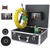 SHEHUALI Telecamera per scarichi, 7 pollici WIFI Camera fognaria wireless 1 7 mm Endoscopio borescope con LCD Monitorare il video del di telecamera endoscopio industriale impermeabile(F9117WF-50M)