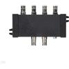 Generico Sdoppiatore Splitter Video BNC 2 IN - 4 OUT - analogico (2 IN - 4 OUT)
