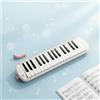 Melodica 37 Tasti Facile da Imparare Tastiera Soffiante 37 Tasti Suono Chiaro