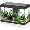 AQPET Acquario in Vetro per Pesci Tropicali Completo di Accessori Filtro Luce Simply, 60 59x30x39 cm 60 Litri