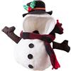 AKTOUR Vestiti per cani di taglia grande, ragazza, cane, pupazzo di neve, si trasforma in costume da pupazzo di neve. Appendiabiti per cani di piccola taglia (bianco, M)