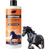Iouyjiu Horse Shampoo, 500ml Natural Mane & Tail Detangler, Coat Cleanser for Horses, Adds Shine, Detangles, Repels Dirt & Dust, Premium Grooming Supplies for Horses