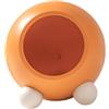 VILLFUL Casetta per Criceto Arancia, Nido Caldo per Piccoli Animali | Ricci e Piccoli Pet, Plastico Leggero e Traspirante, Forma Carina, Facile da Trasportare, Relax Indoor