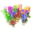 GLEAVI Piante Acquatiche Artificiali Per Acquario Decorazioni Per Acquari in Piantine Finte Per Acquari Realistiche e Eleganti