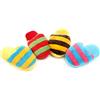 U/K Elegante peluche a forma di pantofole, giocattolo per cani e bambole, giocattolo per masticare, rosa, pratico e popolare