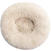 Lukery Cuccia per Cani Cuccia per Gatti, Cuscino Rotondo in Peluche Morbido Lavabile Letto Peluche Antistress Ciambella