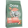 Generico Oasy Gatto Adult Salmone 1,5kg, alimento secco per gatti adulti di tutte le taglie e razze, croccantini, confezione da 1,5Kg.