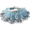 RayMinsino RayMinsin Pet Bandana CostumeCat Cane Carino pizzo Principessa Saliva Asciugamano Cane Bavaglino Sciarpa Bavaglino Bavaglino Piccolo Cane gatto Vestire Accessori