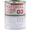 Generico Natural Code Scatoletta Umido Gatto 85gr (N.03 POLLO SALMONE)