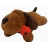 Generic Giocattolo per il battito cardiaco del cane, per alleviare l'ansia, morbido peluche per animali domestici, calmante per addestramento comportamentale (caffè)