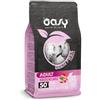 Generico Oasy Grainfree Adult Medium/Large Cane Maiale 2,5kg, alimento completo per cani adulti di taglia media o grande, monoproteico, formulato senza cereali, 2,5kg.