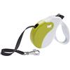 Ferplast Guinzaglio retraibile per cani AMIGO TAPE M, Fettuccia allungabile, 5 m, max 25 kg, Bianco