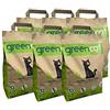 Greencat lettiera per gatti a base d'orzo (6 x 6 litri) tot. 14,40 kg