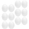 iplusmile Uova Finte e Decorazione per Simulazione di Schiusa in 12 in Bianco Leggero e Resistente per Uccelli per Pappagallini e Uccelli Domestici