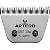 ARTERO Lama A5 Wide n. 30 0,5 mm per Tosatrice Cani - più Larga per Zone Ampie, Compatibile Andis, Moser, Heiniger, Oster e Aesculap Fav5