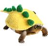 Bawiaueu Costume Di Halloween Per Tartaruga,Completo A Maglia Design Dinosauro Con Regolabile | Vestiti per Tartarughe - Per Cosplay Feste Foto Eventi Halloween Per Animali Di Piccola Taglia