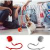 Ahuuen Giocattoli Interattivi Per Gatti Rolling Ball | Palla Automatica Rolling Pet Ball | Palla Interattiva Rolling Dog Cat Ball | Palla Interattiva Charging Cat Ball Per Gatti E Cani Indoor Large Small