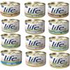 Generico Life Cat Natural Cibo Umido per Gatto, Gusti Misti al Pesce, 6 Scatolette da 85g