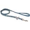 Hurtta Razzle-Dazzle - Guinzaglio standard per cani, 100% poliestere riciclato, imbottito e resistente, colore: blu, 180 x 15 mm