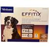 centrovete shop online Effitix Antiparassitario Pipette per Cani 40-60 Kg, Combatte Pulci e Zecche, Previene la Leishmaniosi, Formato 4 Pipette