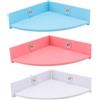 GALPADA 3 Piattaforma per Criceti e Animali con Ripiani Colorati Sicuri e Facili da Installare Accessori per Gabbie Porcellini e Criceto Materiale Resistente e Superficie Liscia