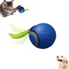 bergxperten SnapTail Plus di Giocattolo Interattivo Automatico per Gatti - Palla con Coda di Ricambio - Ricarica USB