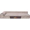 Bjird Cuccia per cani - Letto per cani di taglia piccola, media e grande - Cuscino per cani - Divano per cani - Fodera rimovibile e lavabile - Migliore - Dimensioni: 80 x 53 x 18 cm [Dimensioni: S